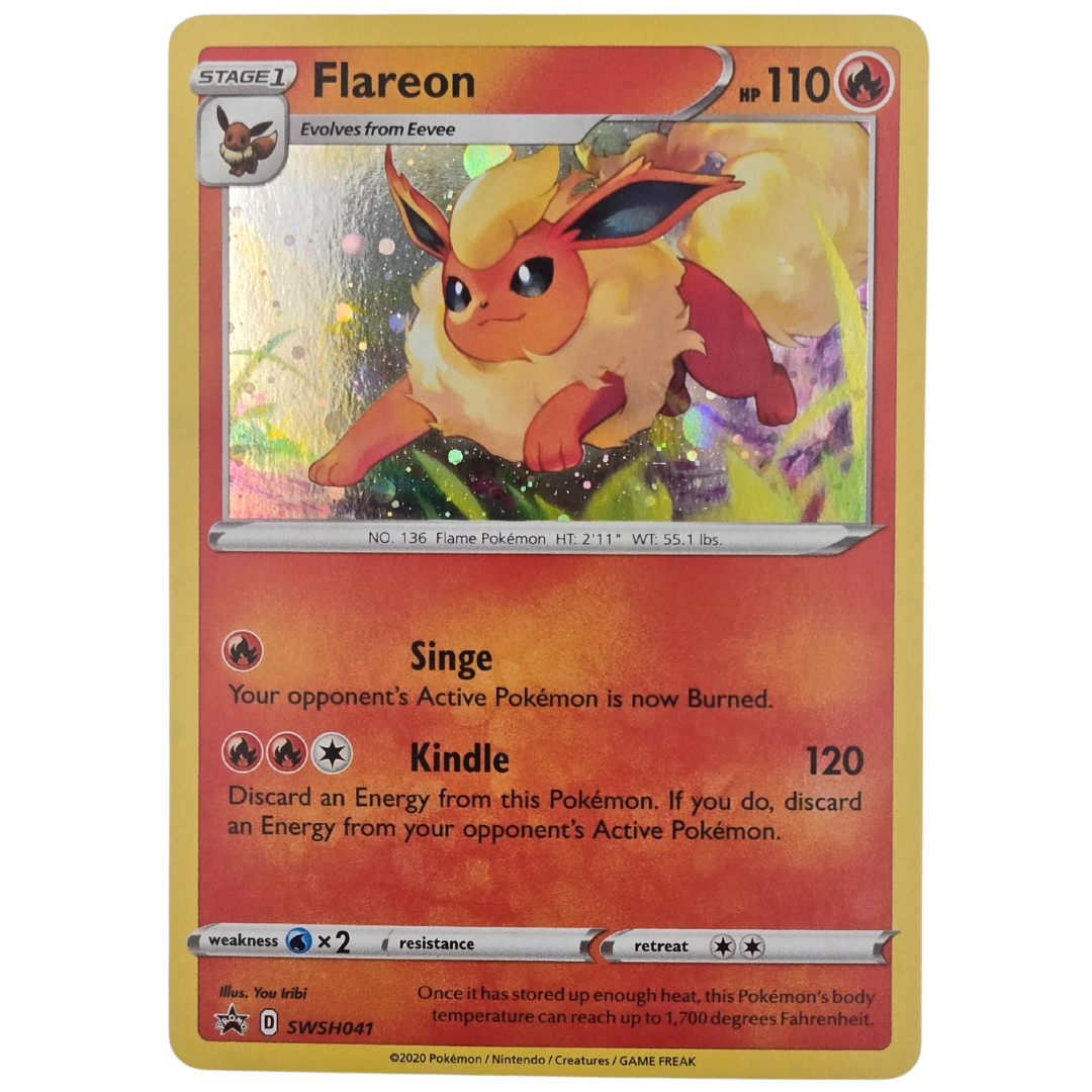 Pokémon - Flareon Holo SWSH041 - Black Start Promo - LP