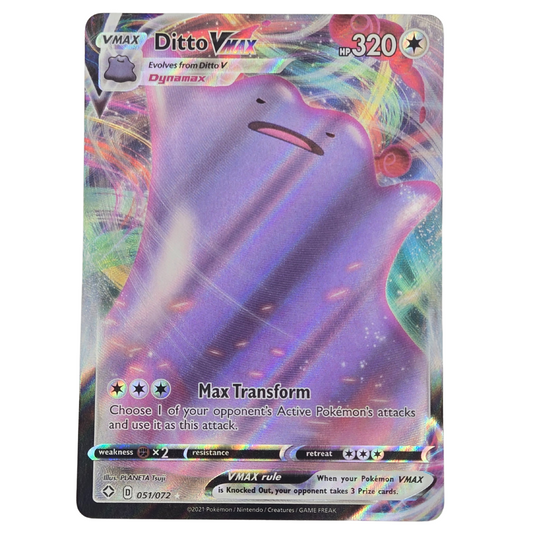 Pokémon - Ditto VMAX 051/072 - Shining Fates - LP