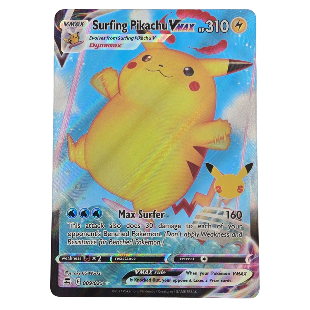 Pokémon - Surfing Pikachu VMAX 009/025 - Celebrations - LP