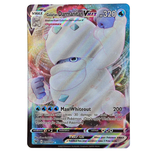 Pokémon - Galarian Darmanitan VMAX 037/185 - Vivid Voltage - LP