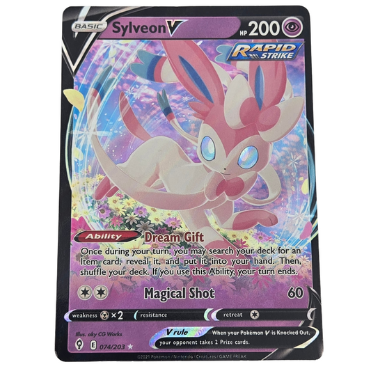 Pokémon - Sylveon V 074/203- Evolving Skies - LP