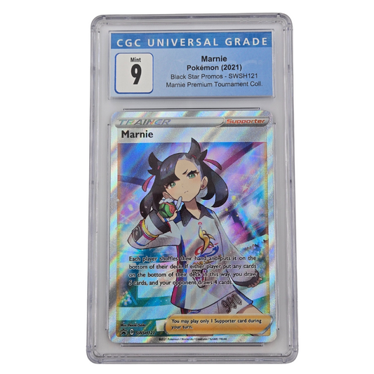 Pokémon - Marnie SWSH121 - Sword & Shield Promo - CGC Grade 9 Mint