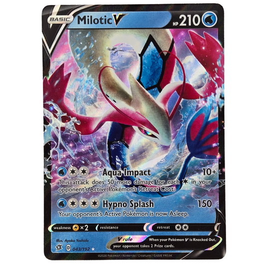 Pokémon - Milotic V 043/192- Rebel Clash - LP