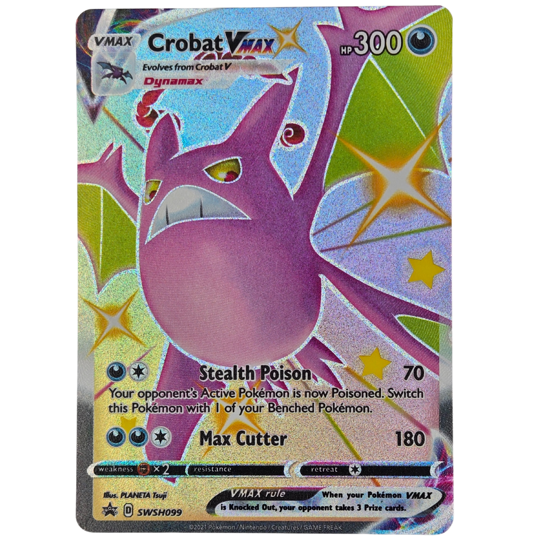 Pokémon - Crobat VMAX SWSH099 - Black Start Promo - LP