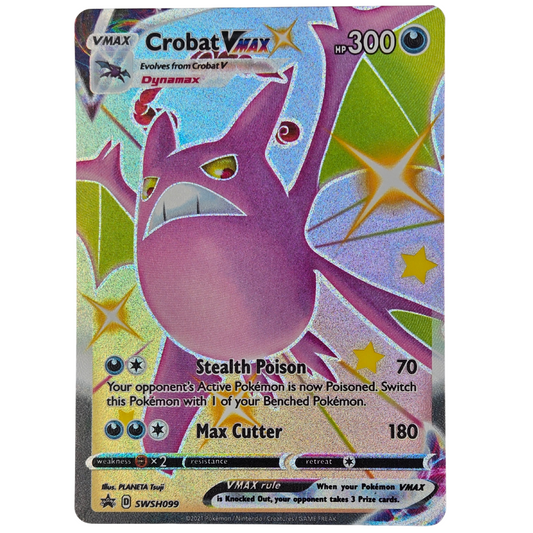 Pokémon - Crobat VMAX SWSH099 - Black Start Promo - LP