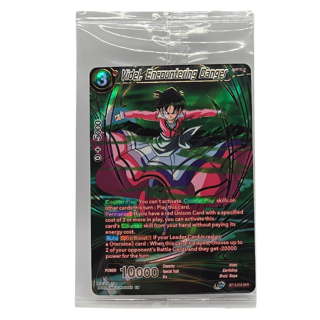 DBS - Videl, Encountering Danger - (SPR) - BT15-016 - Saiyan Showdown - Sealed